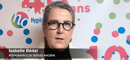 Interview d'Isabelle Bédat, restauratrices de textiles anciens